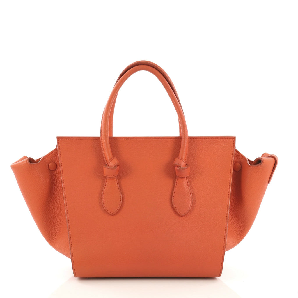 Tie Knot Tote Grainy Leather Mini