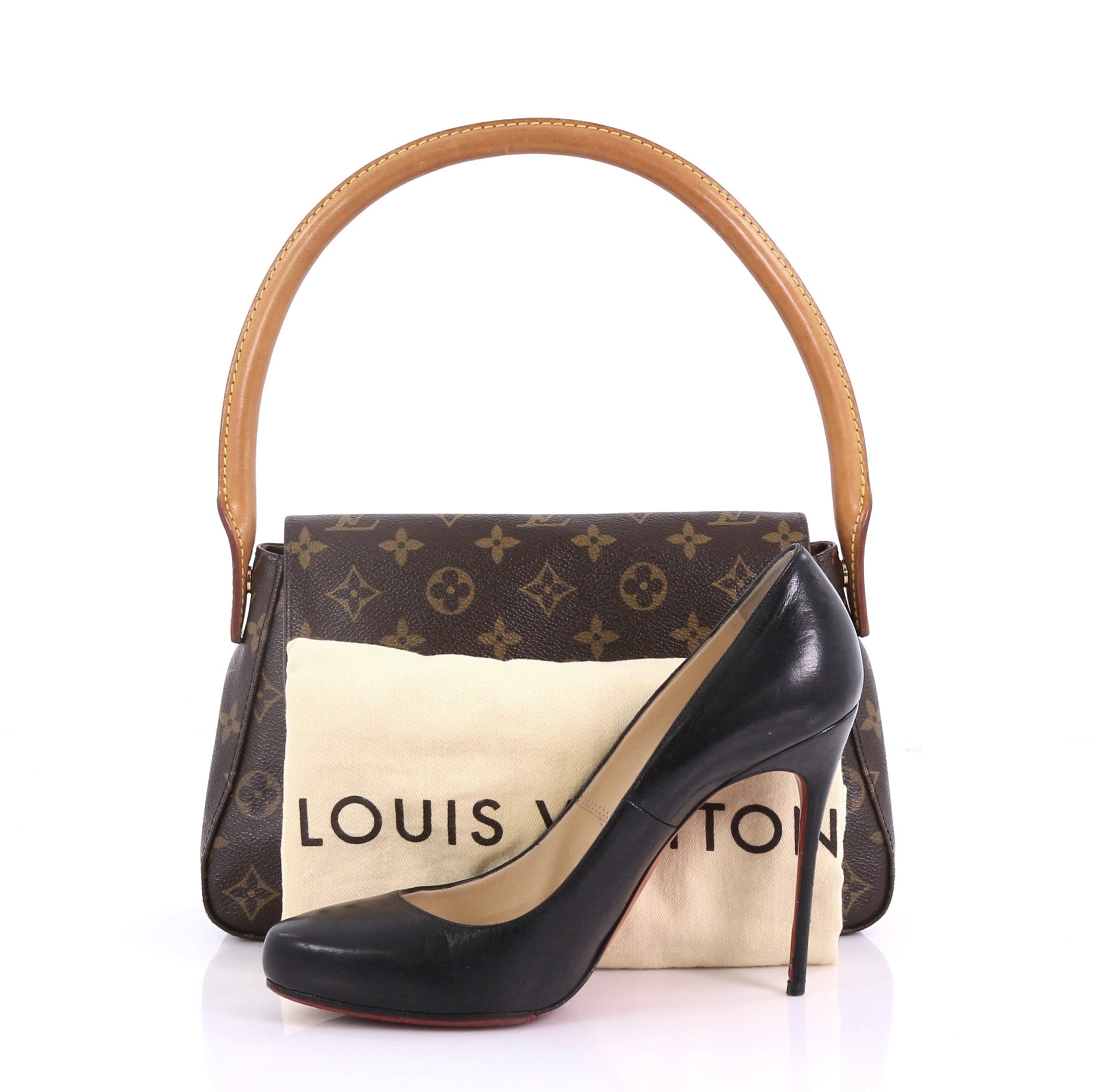 Looping Handbag Monogram Canvas Mini