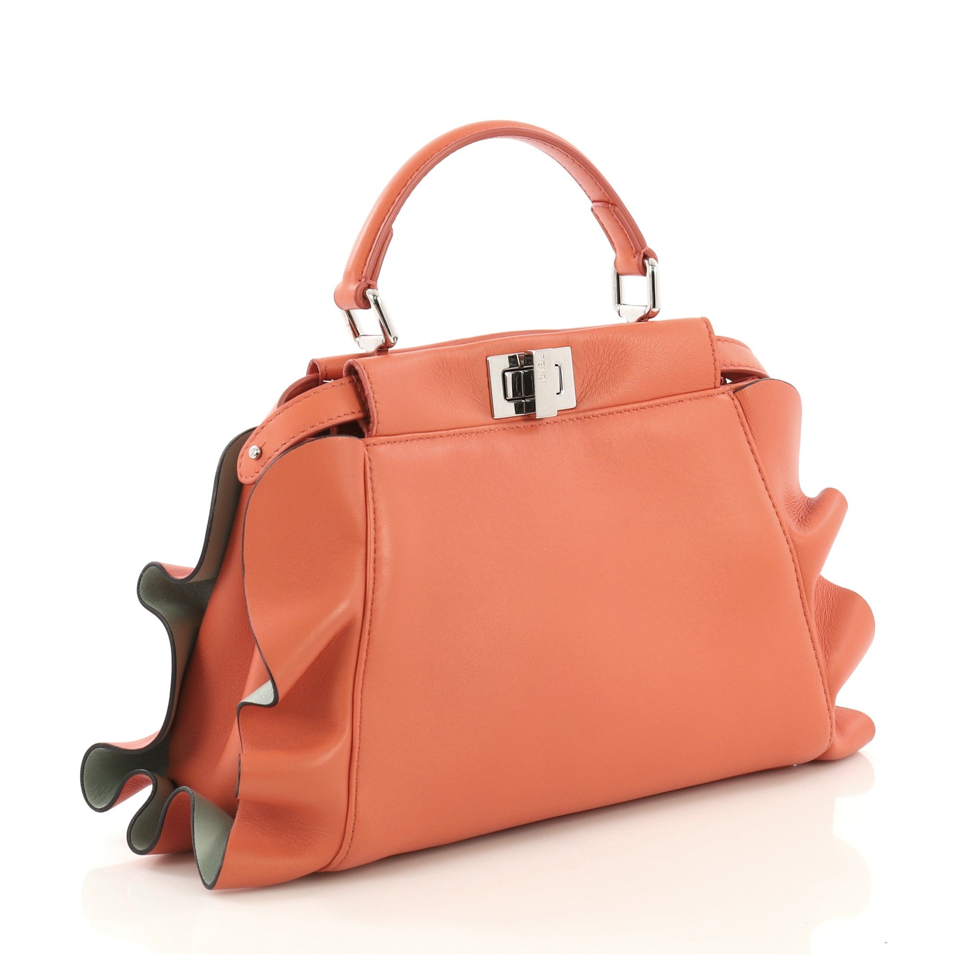Peekaboo Wave Handbag Leather Mini