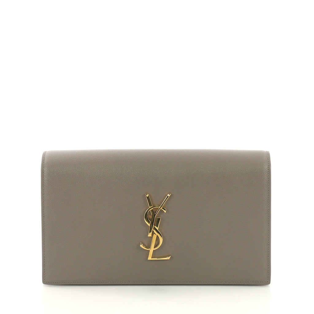 Classic Monogram Clutch Leather