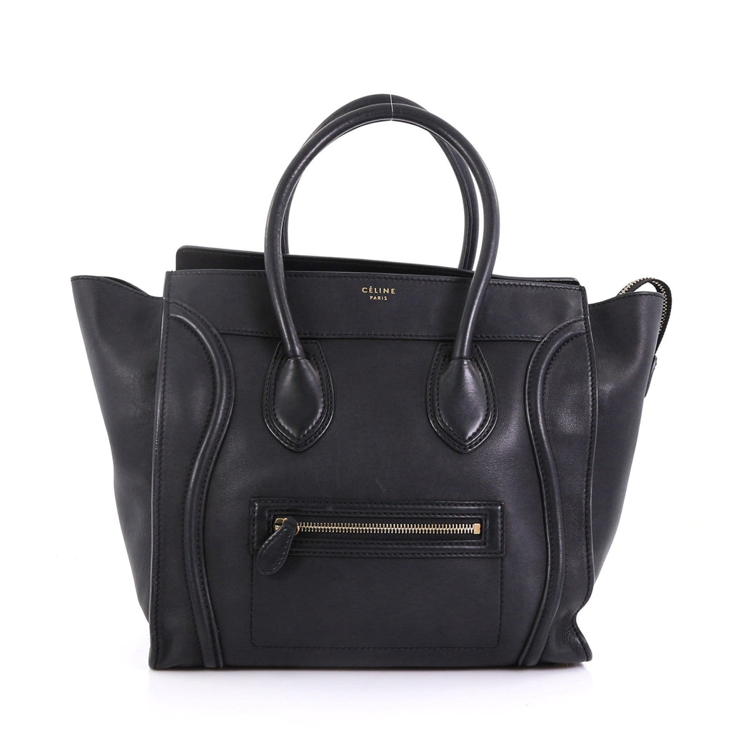 Luggage Handbag Smooth Leather Mini