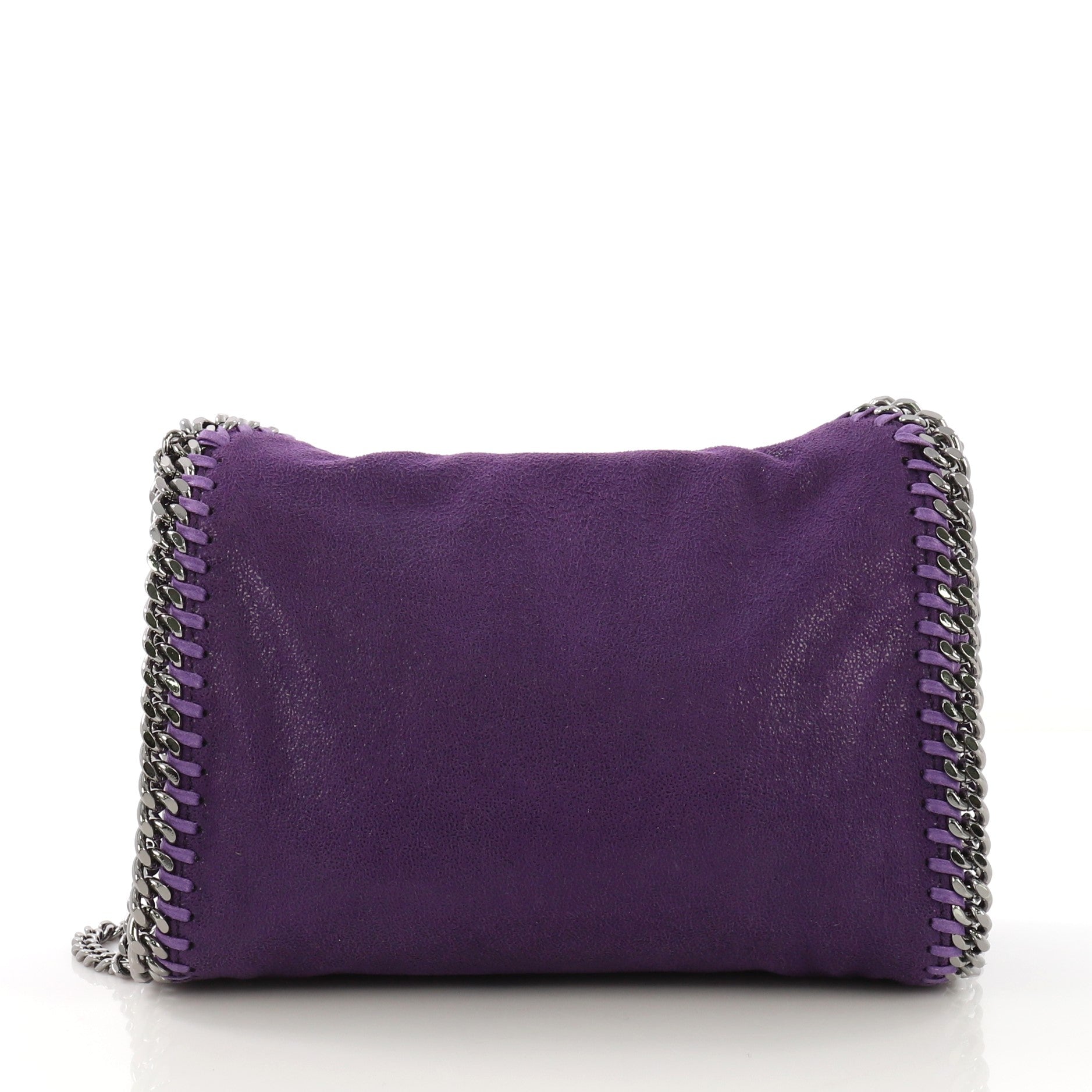 Falabella Fold Over Crossbody Bag Shaggy Deer Mini