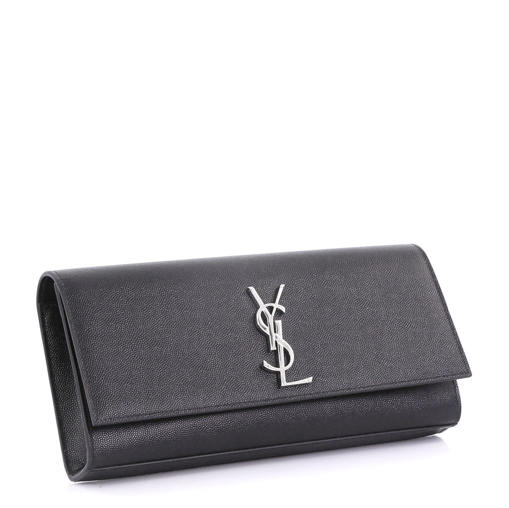 Classic Monogram Clutch Leather Long