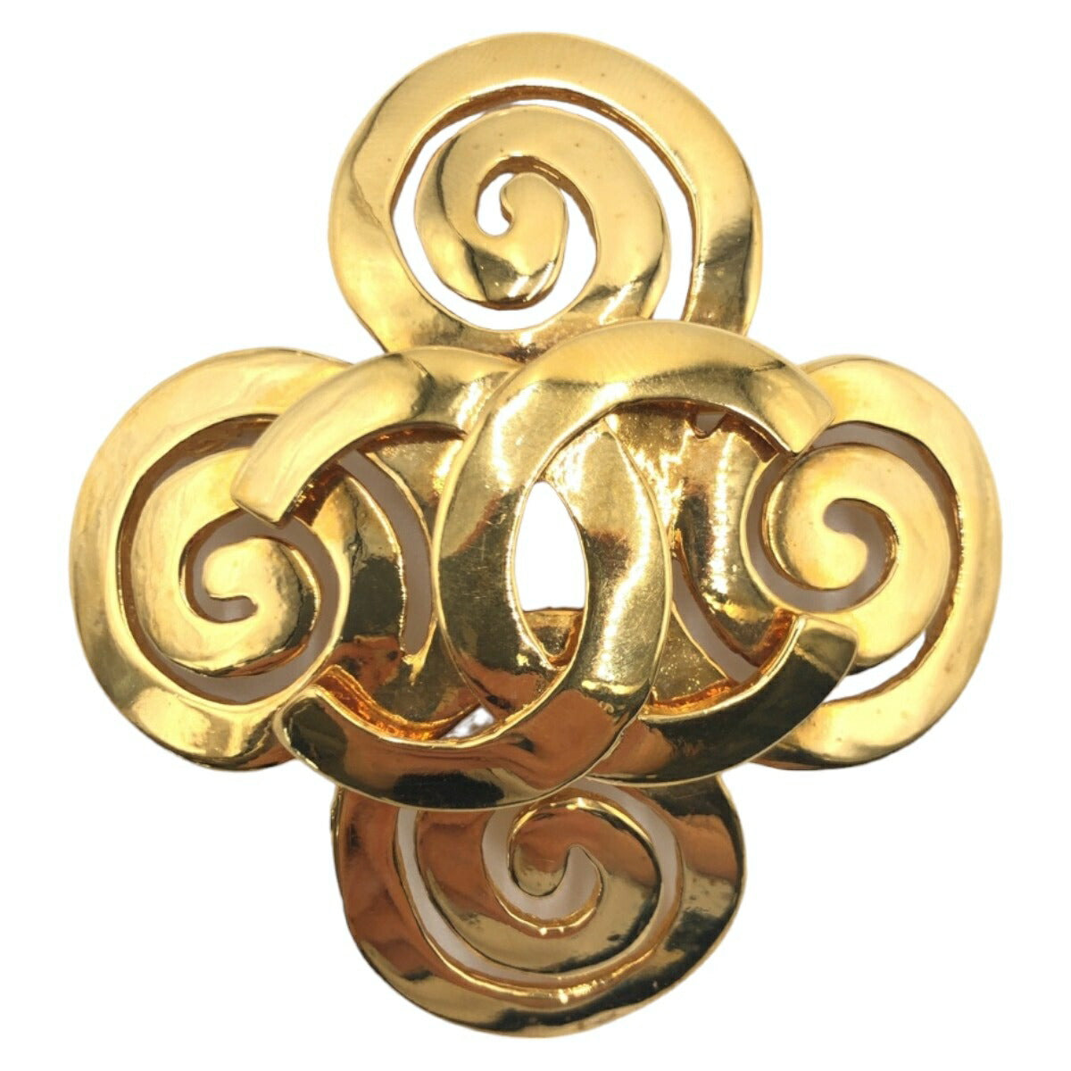 Chanel Coco Mark Metal Brooch