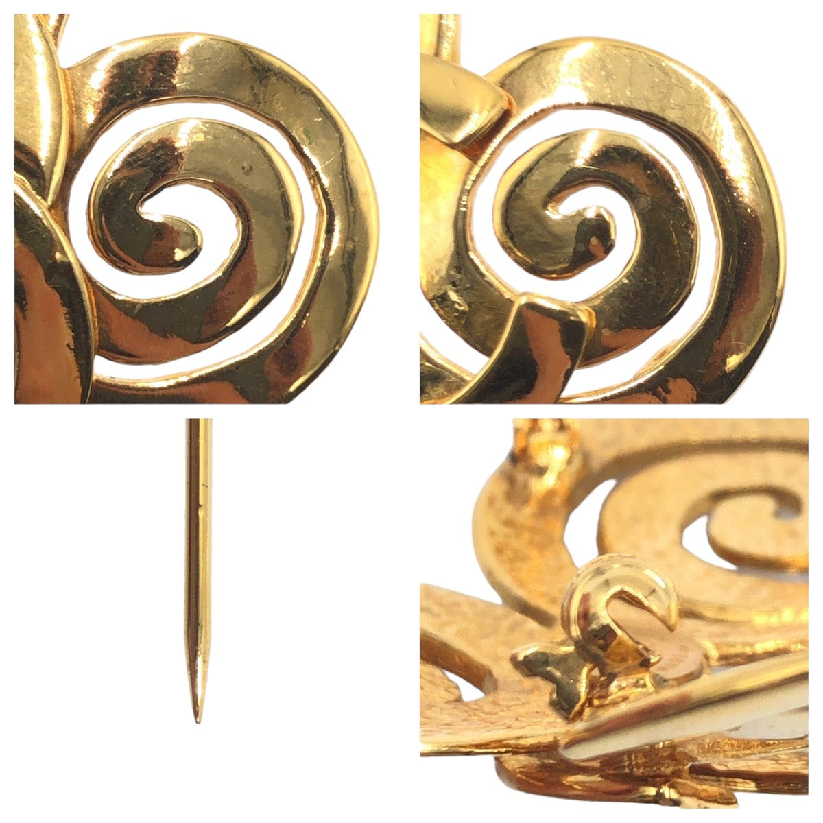 Chanel Coco Mark Metal Brooch