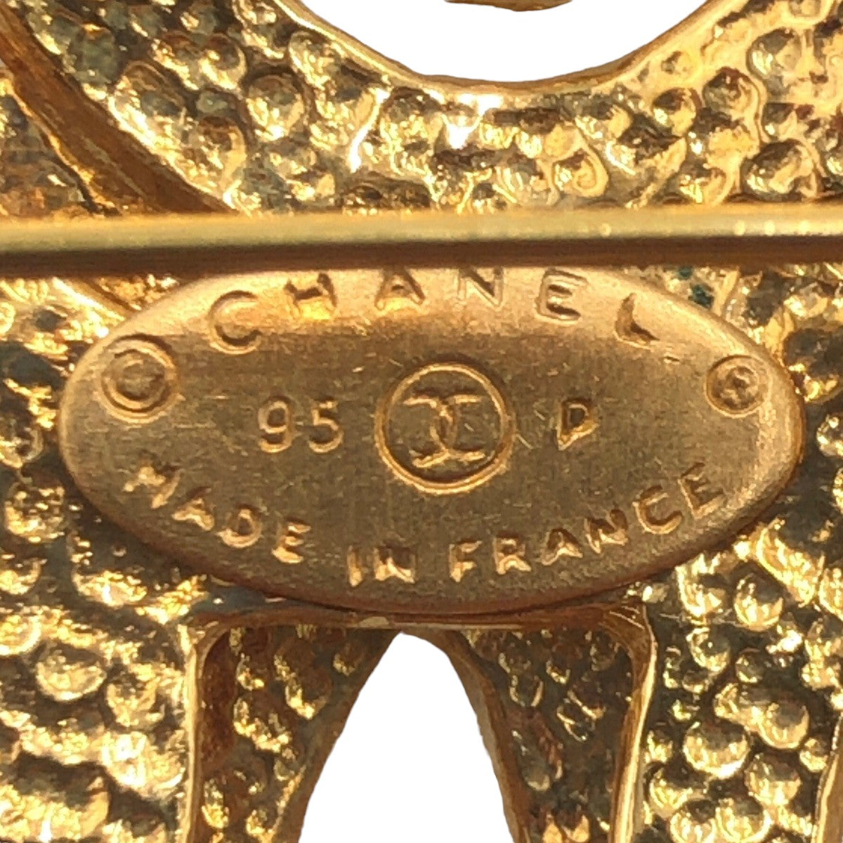 Chanel Coco Mark Metal Brooch
