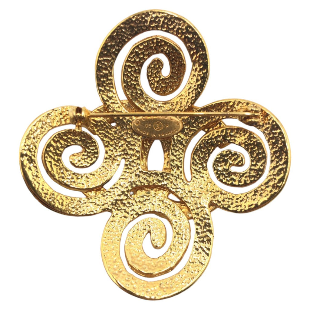 Chanel Coco Mark Metal Brooch