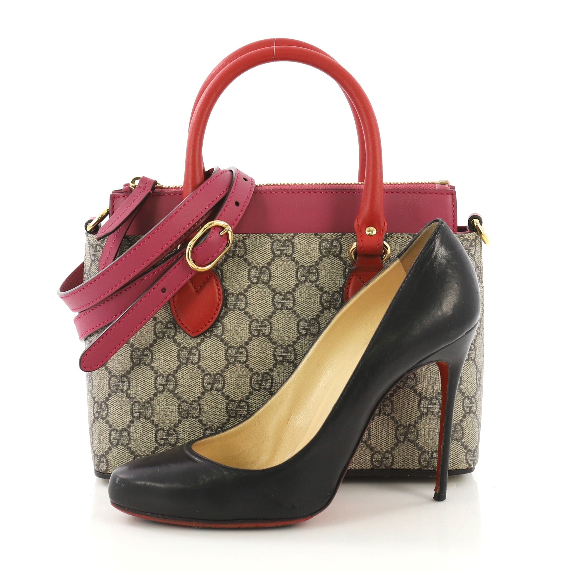 Linea A Convertible Tote GG Coated Canvas Mini