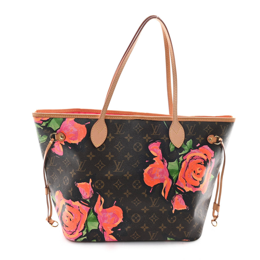 Monogram Roses Neverfull MM