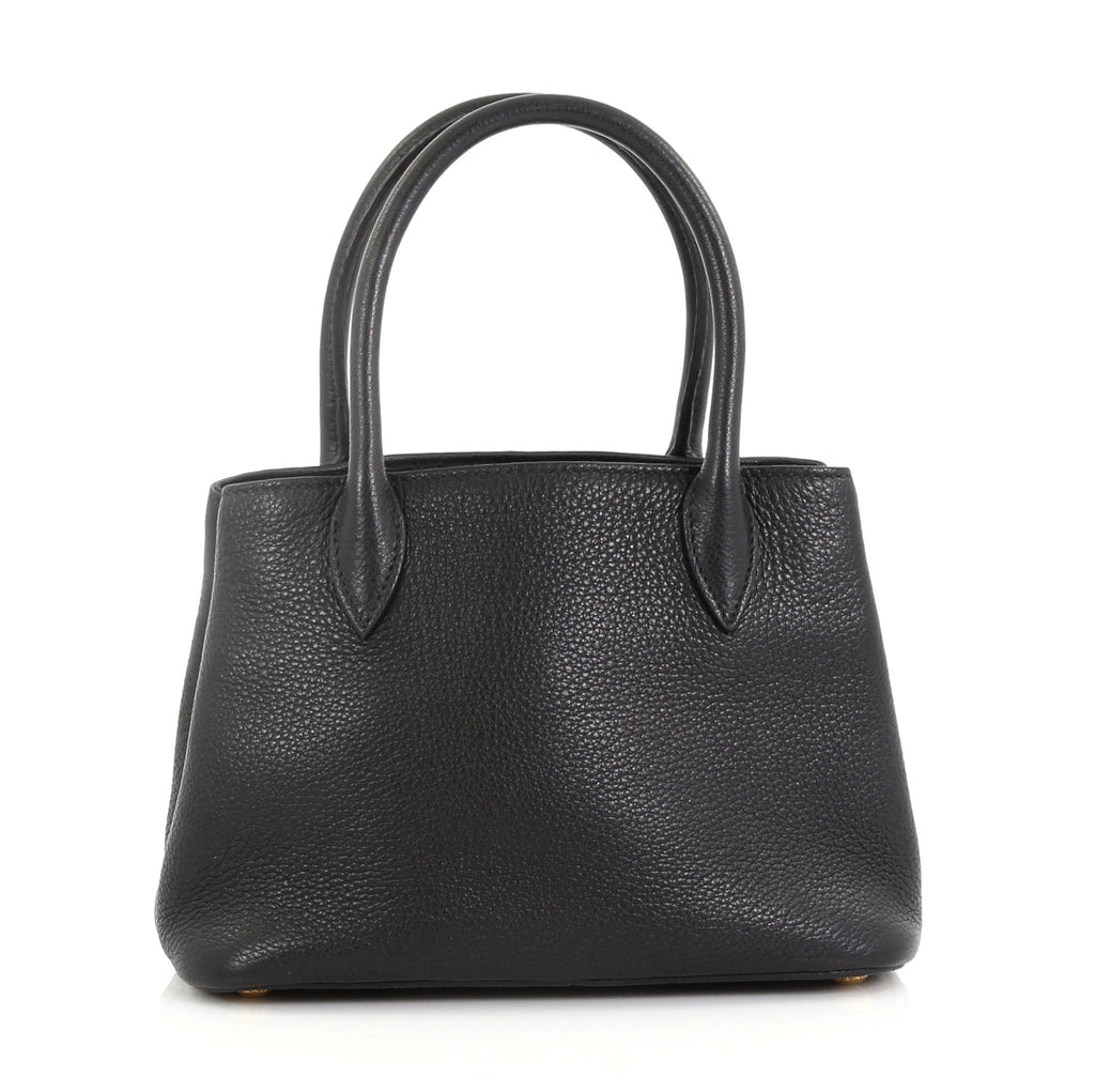 Dual Strap Convertible Open Tote Vitello Daino Mini
