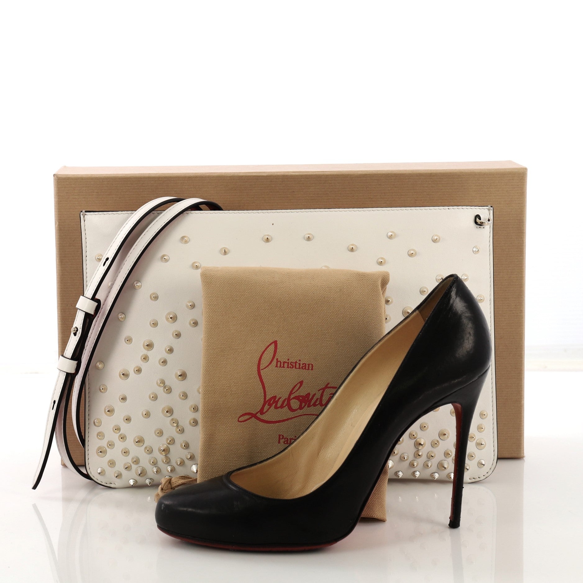 Loubiclutch Spiked Leather