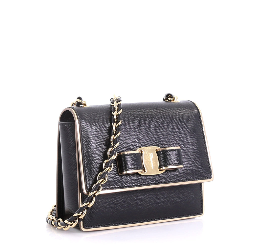 Ginny Crossbody Bag Saffiano Leather Mini