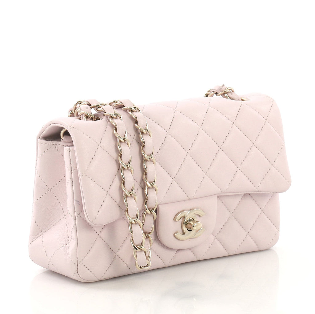 Classic Single Flap Bag Quilted Lambskin Mini
