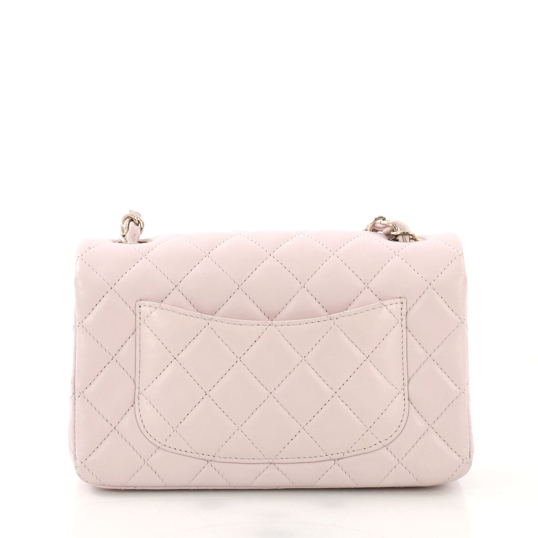 Classic Single Flap Bag Quilted Lambskin Mini