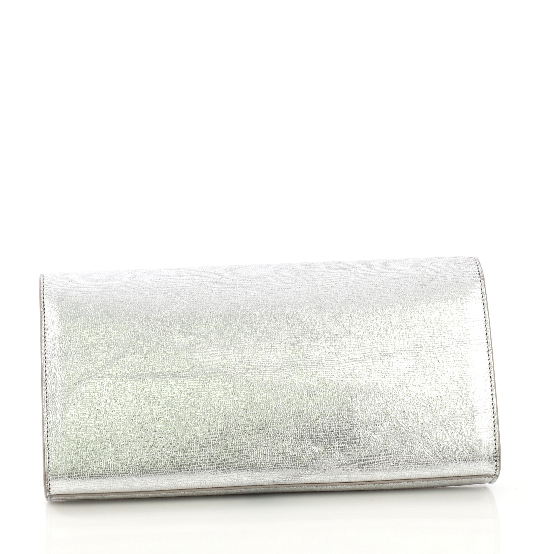 Classic Monogram Clutch Leather Long