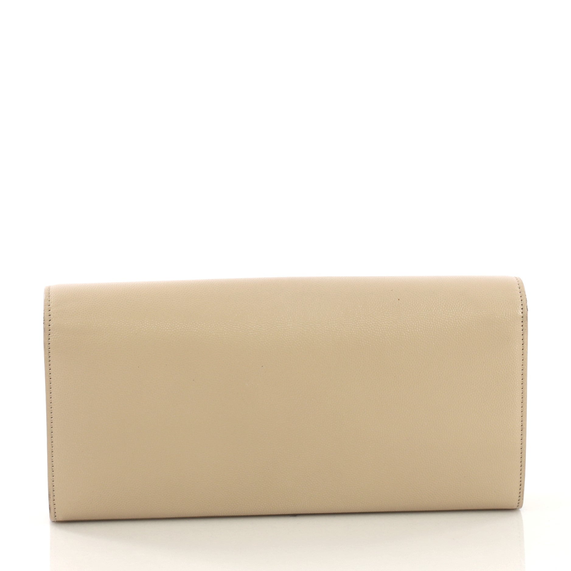 Classic Monogram Clutch Leather Long