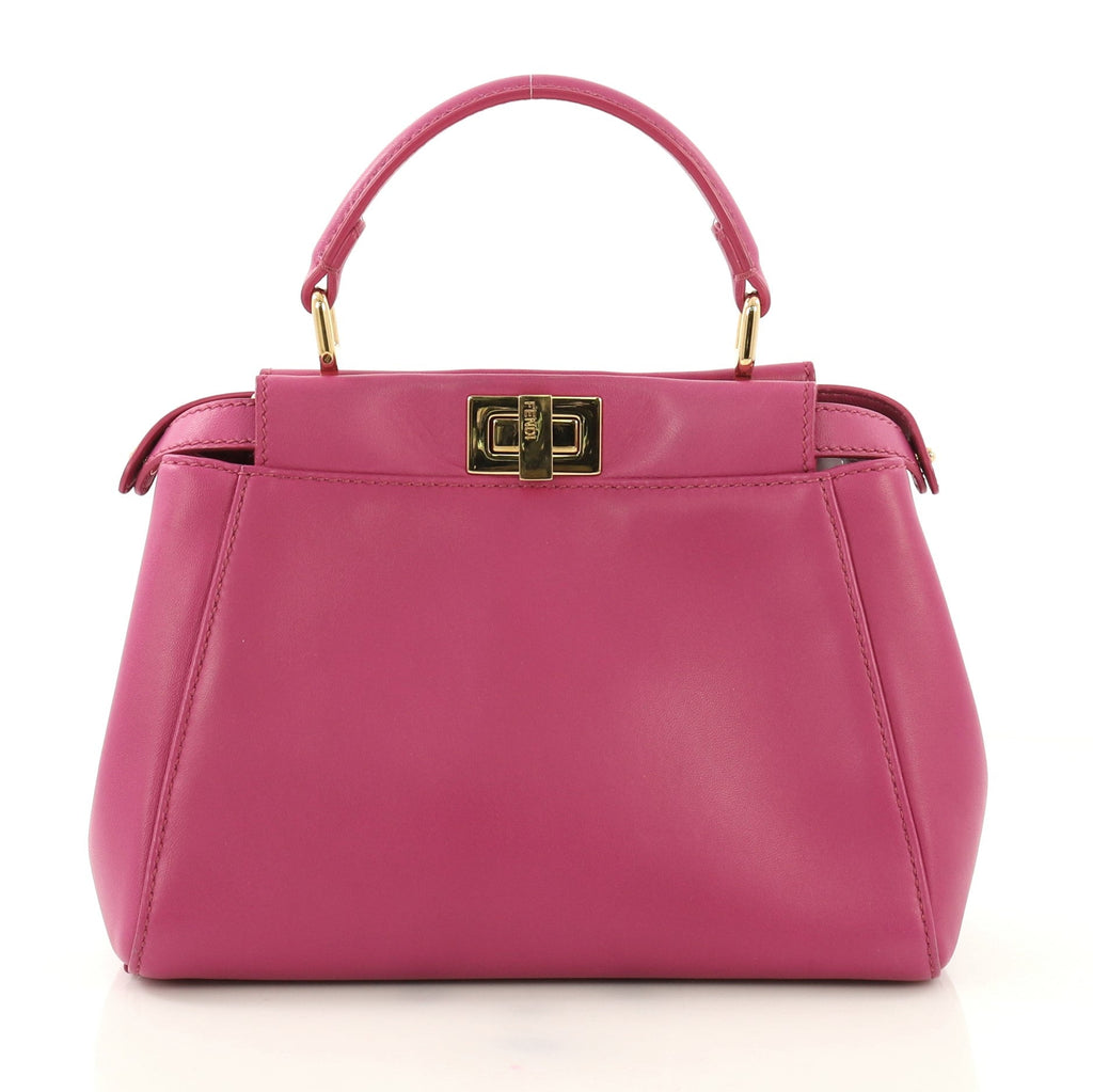Peekaboo Bag Leather Mini