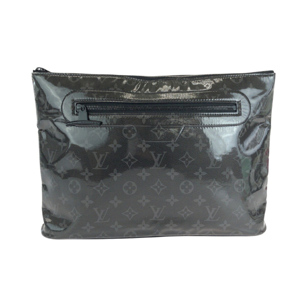 Louis Vuitton Monogram Eclipse Pochette Cosmos Clutch Bag M63373
