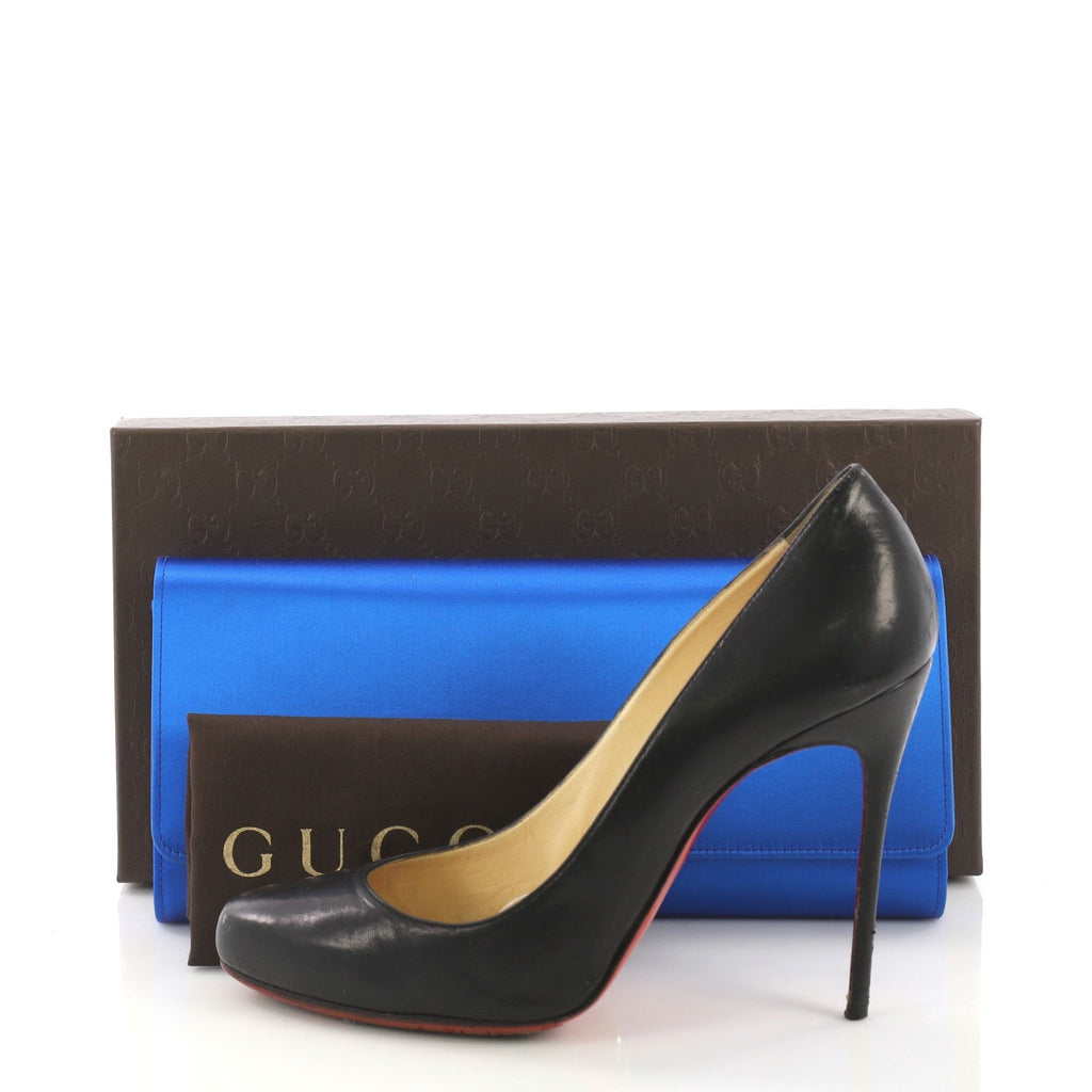 GG Broadway Clutch Satin with Crystals