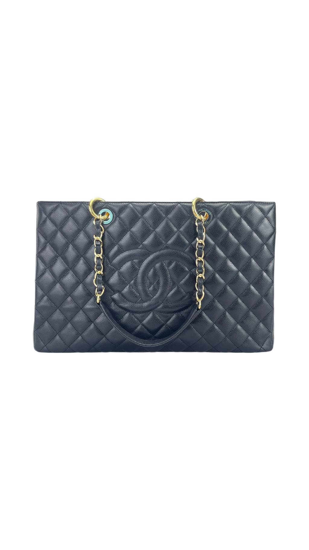 Chanel Black Shopping Tote Bag Caviar Leather Extra Large
