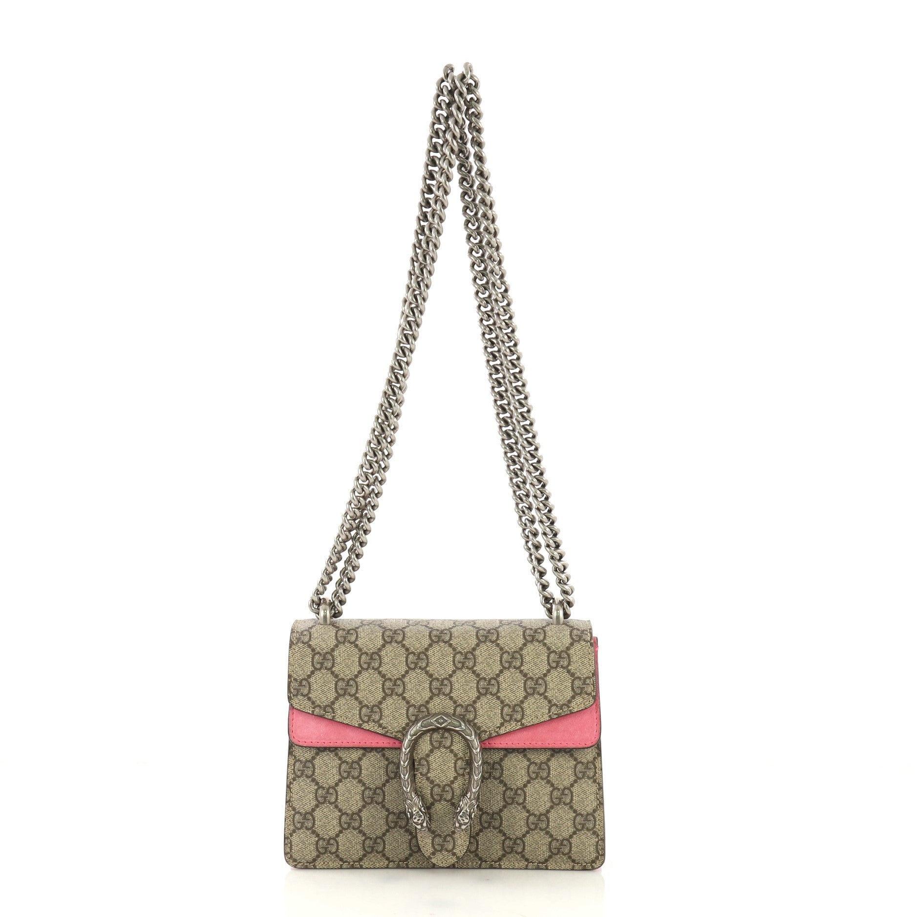 Dionysus Handbag GG Coated Canvas Mini