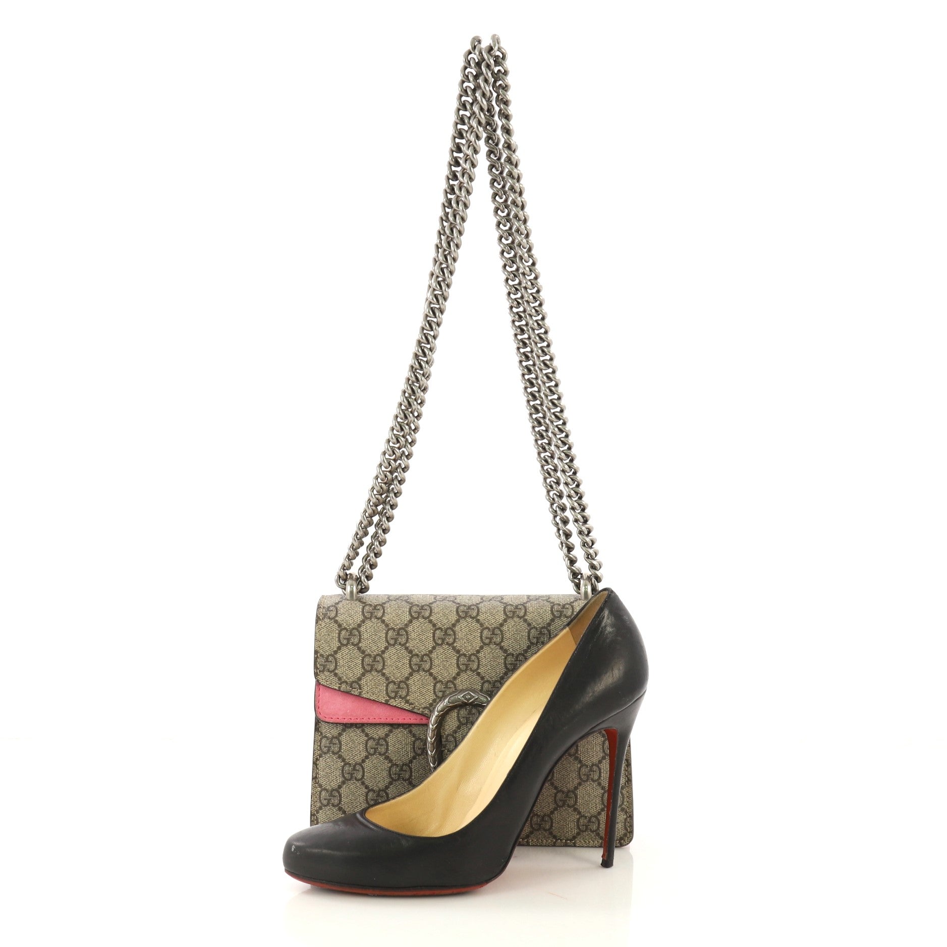 Dionysus Handbag GG Coated Canvas Mini