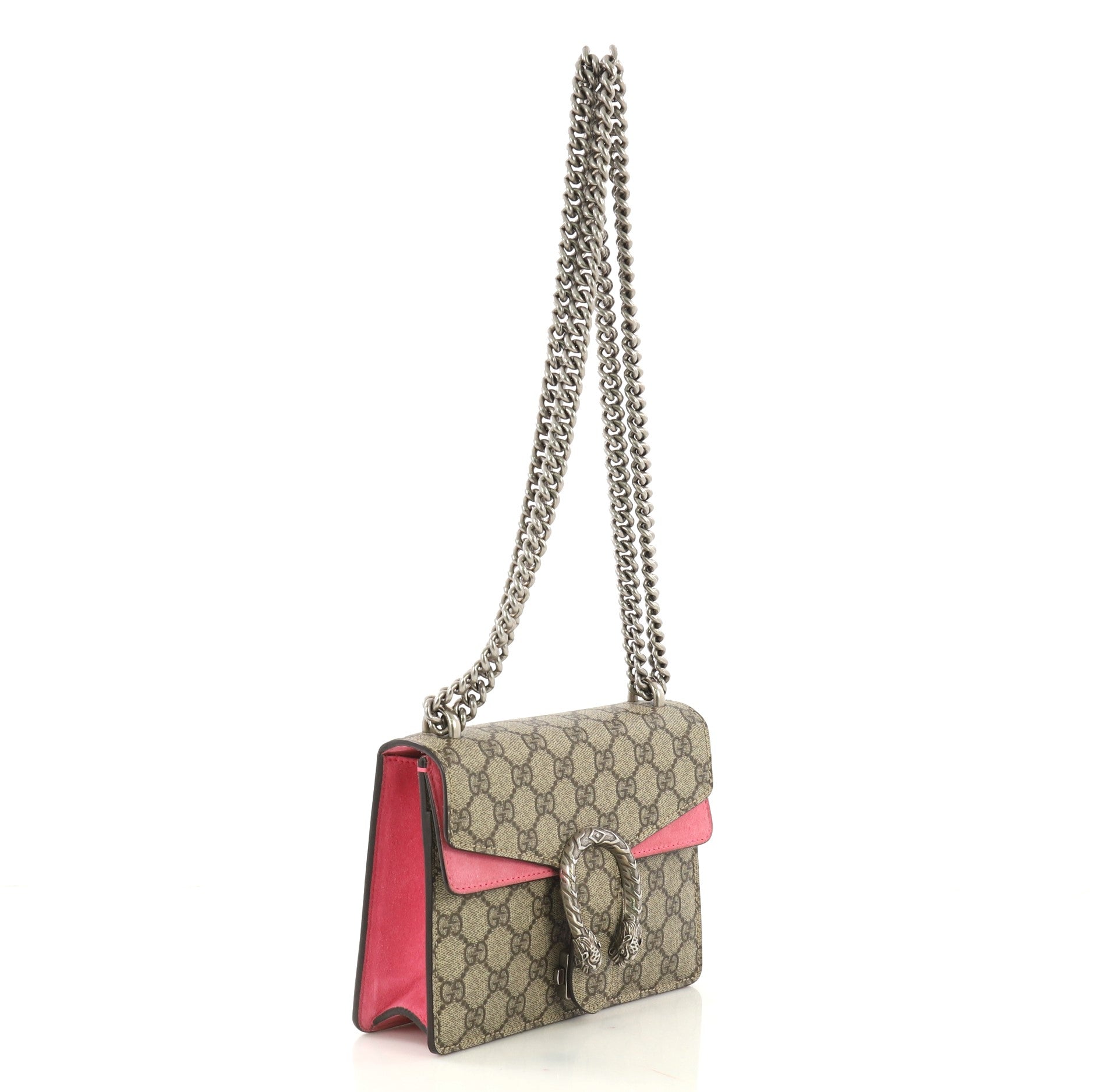 Dionysus Handbag GG Coated Canvas Mini