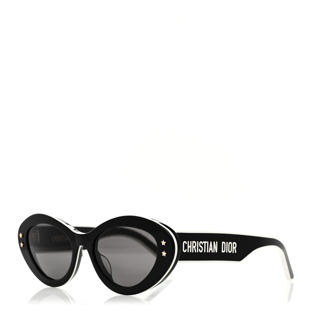 Acetate DiorPacific B1U Butterfly Sunglasses Black