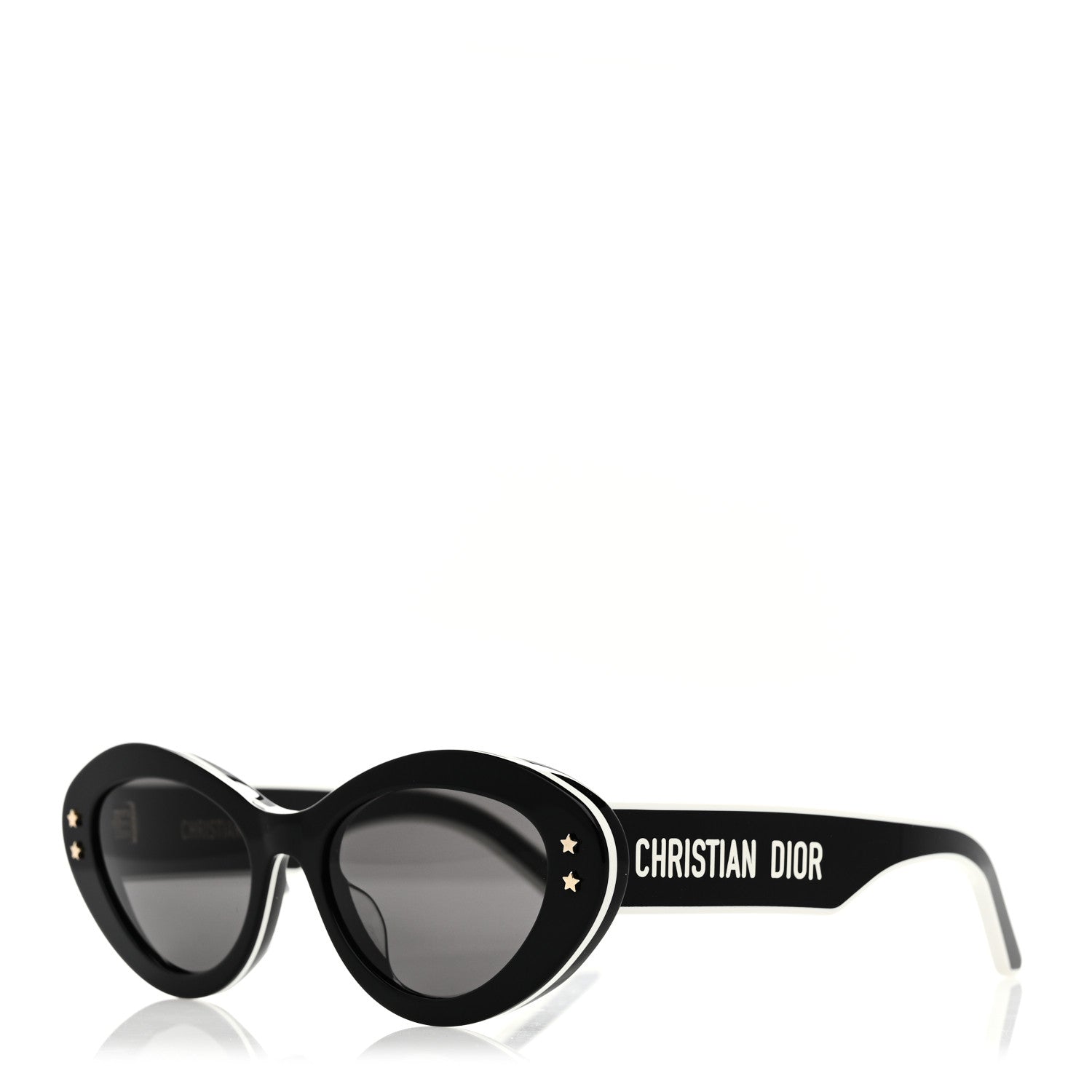 Acetate DiorPacific B1U Butterfly Sunglasses Black