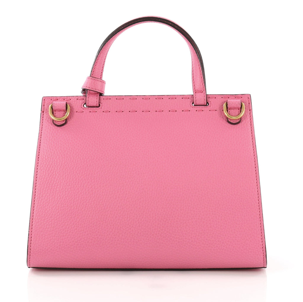 GG Marmont Top Handle Bag Leather Mini