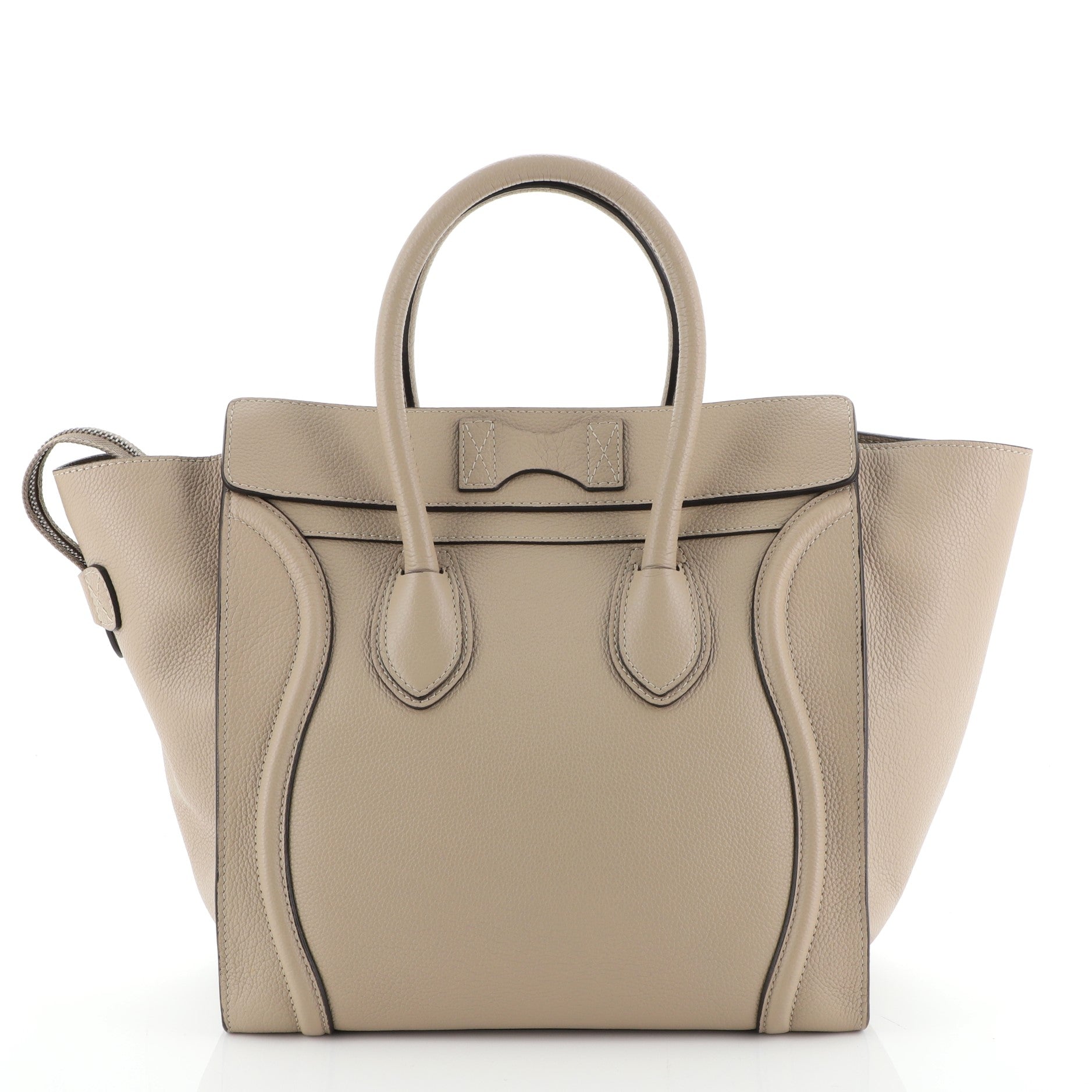 Luggage Bag Grainy Leather Mini