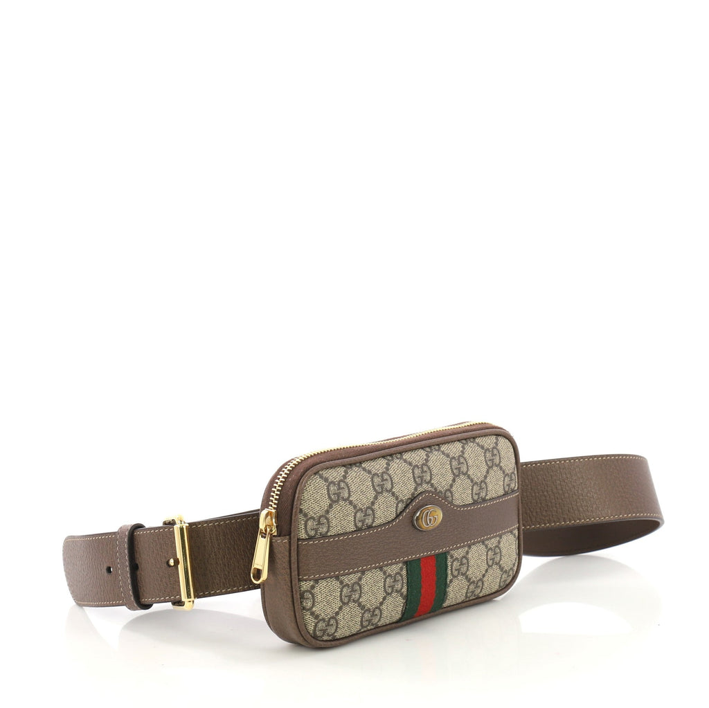 Ophidia Belt Bag GG Coated Canvas Mini