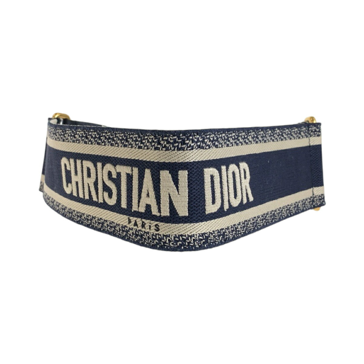 Dior Embroidery Leather Belt