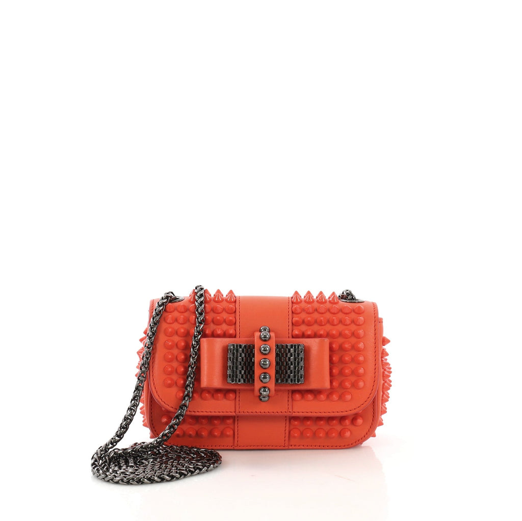 Sweet Charity Crossbody Bag Spiked Leather Mini