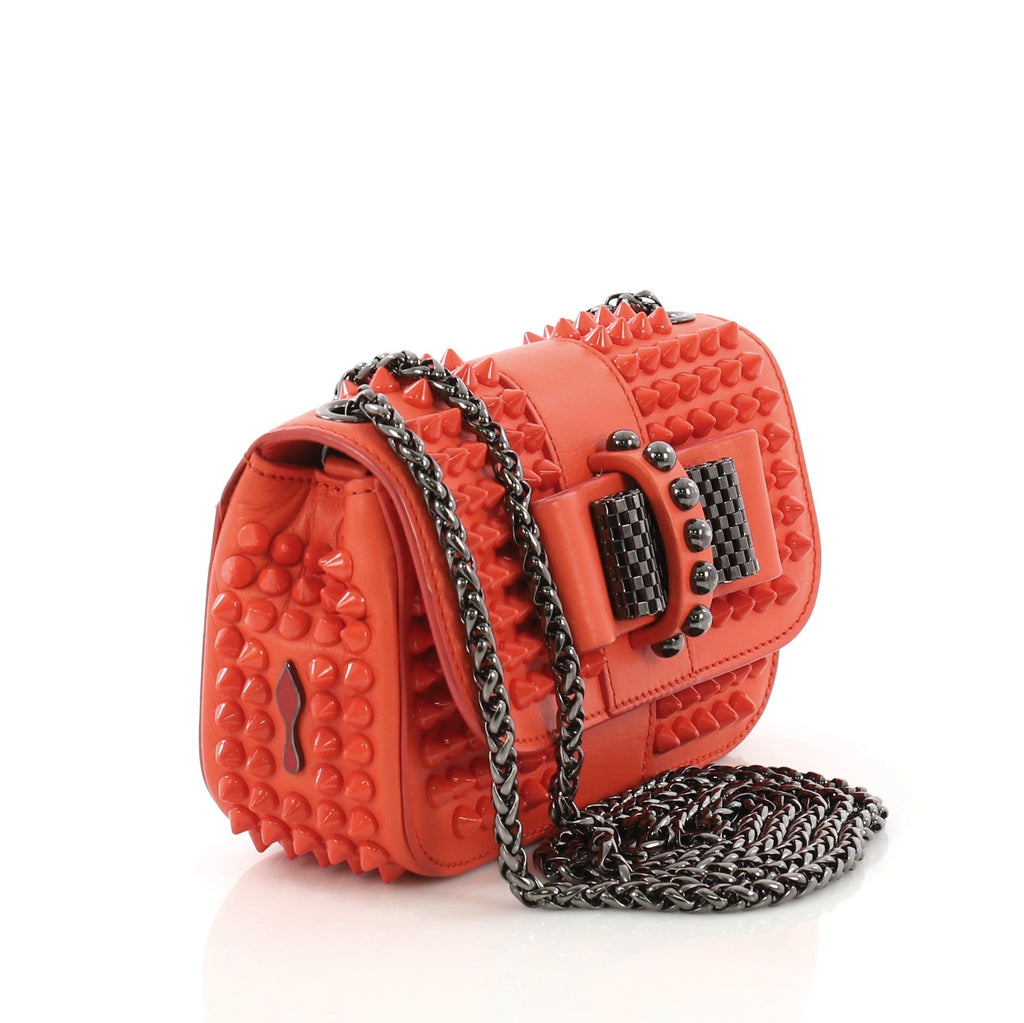 Sweet Charity Crossbody Bag Spiked Leather Mini
