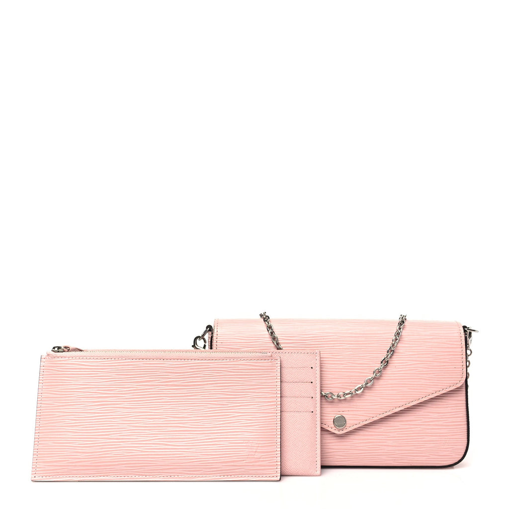 Epi Pochette Felicie Rose Ballerine