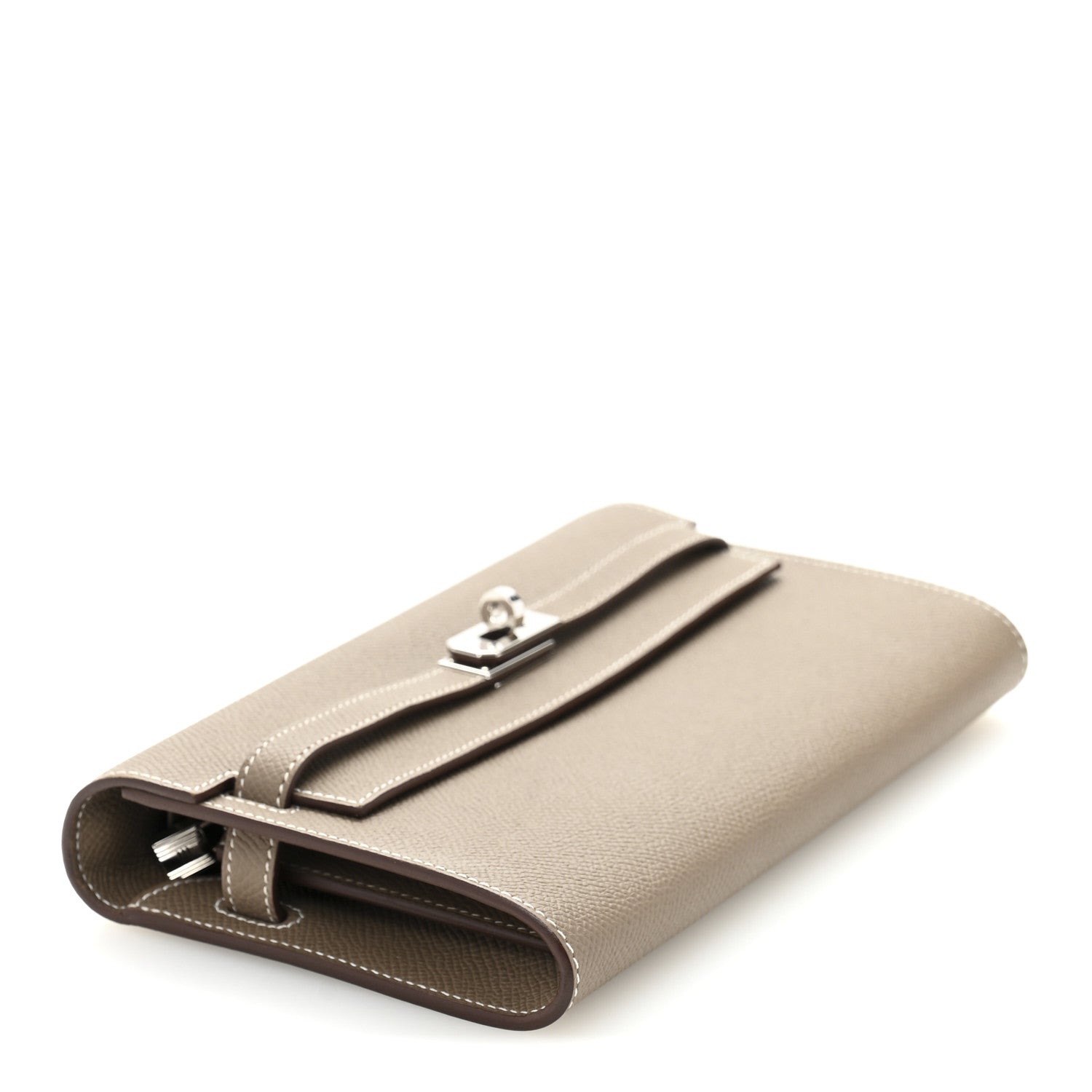 Epsom Kelly Wallet To Go Etoupe