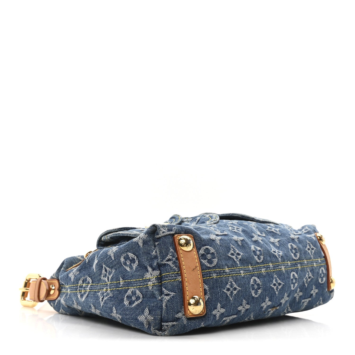 Monogram Denim Baggy PM Blue