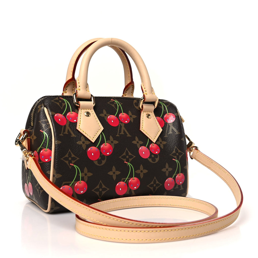 LV X TM Monogram Cerises Speedy Bandouliere 20
