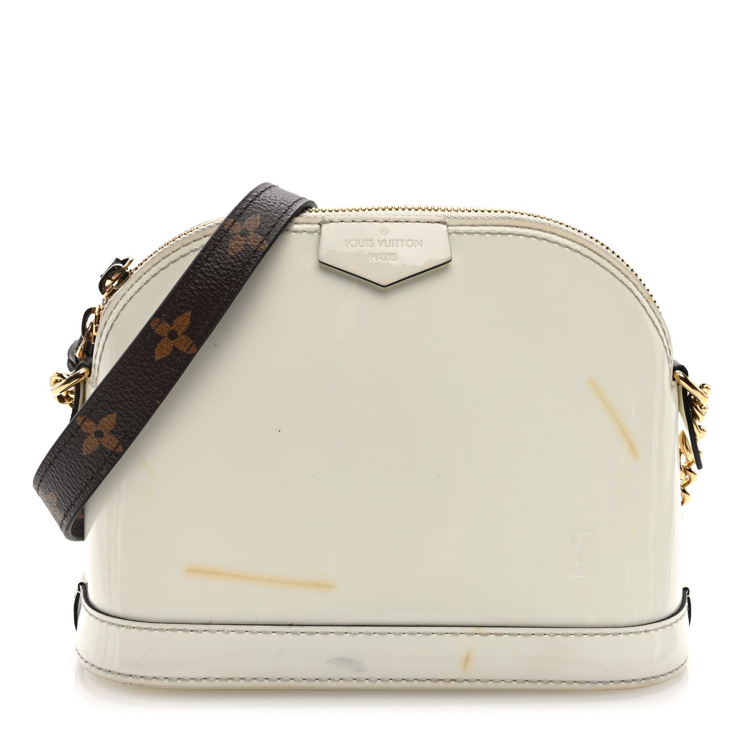 Patent Monogram Alma Mini Snow