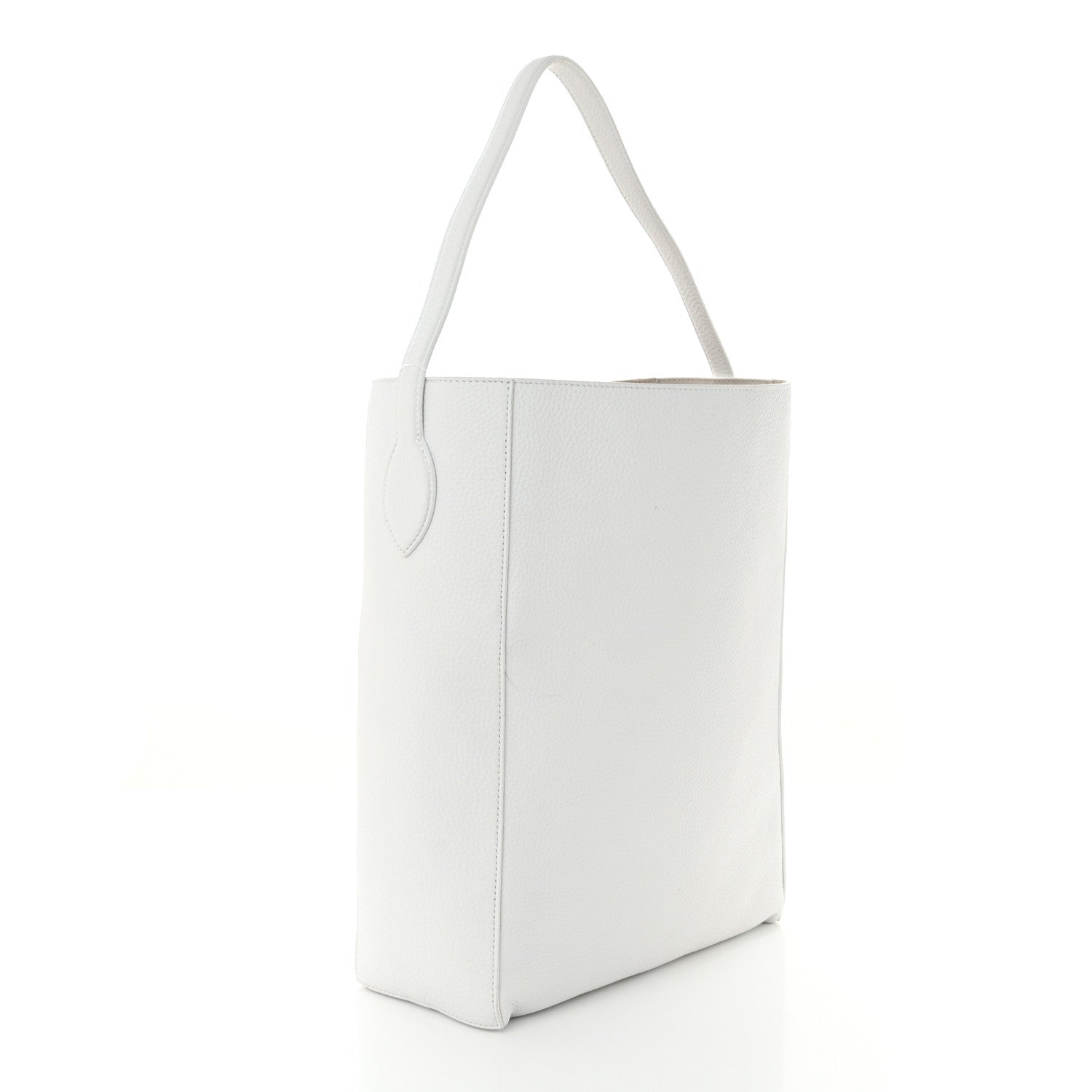 Calfskin Frida Tote Optic White