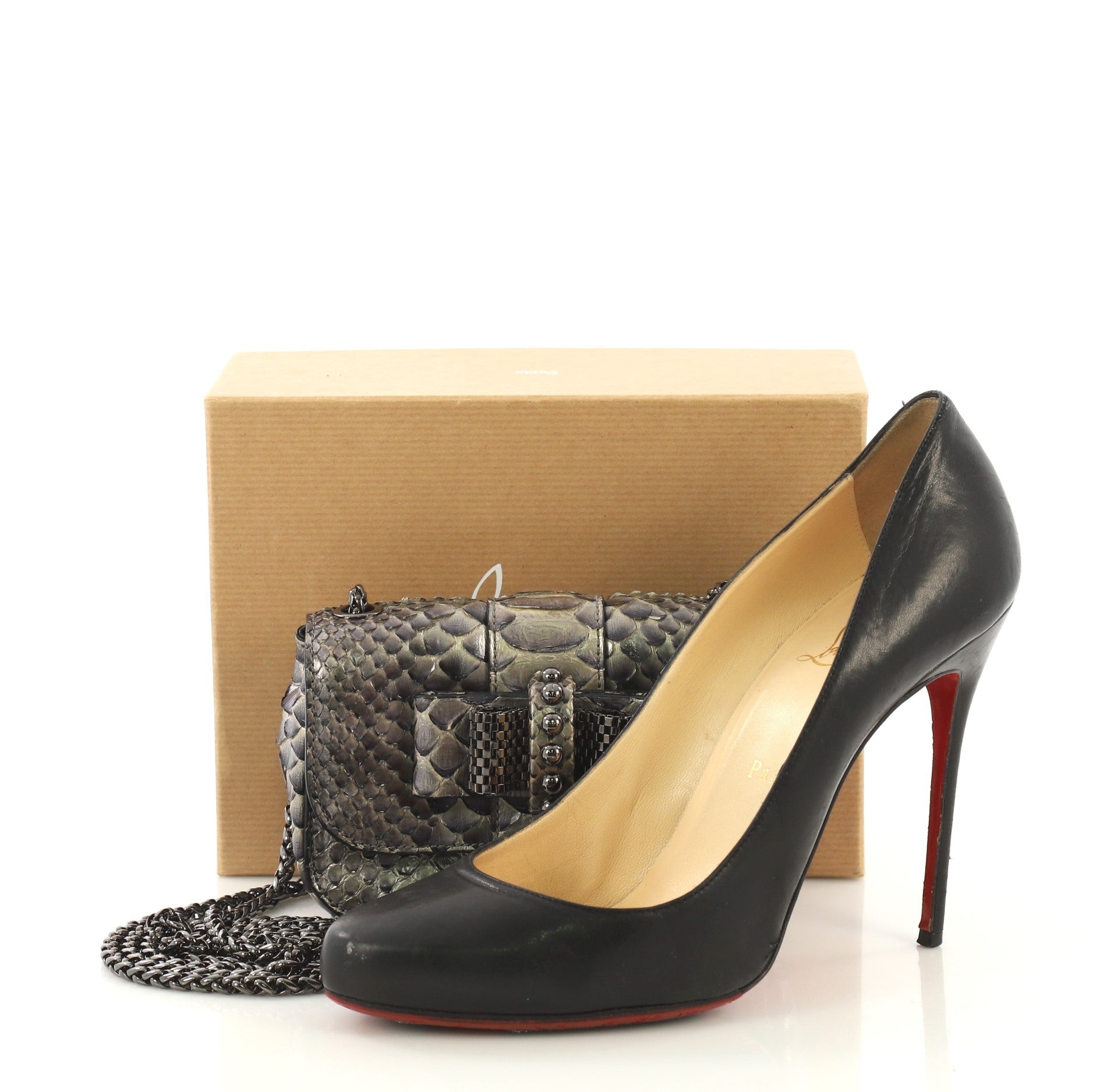Sweet Charity Crossbody Bag Python Mini