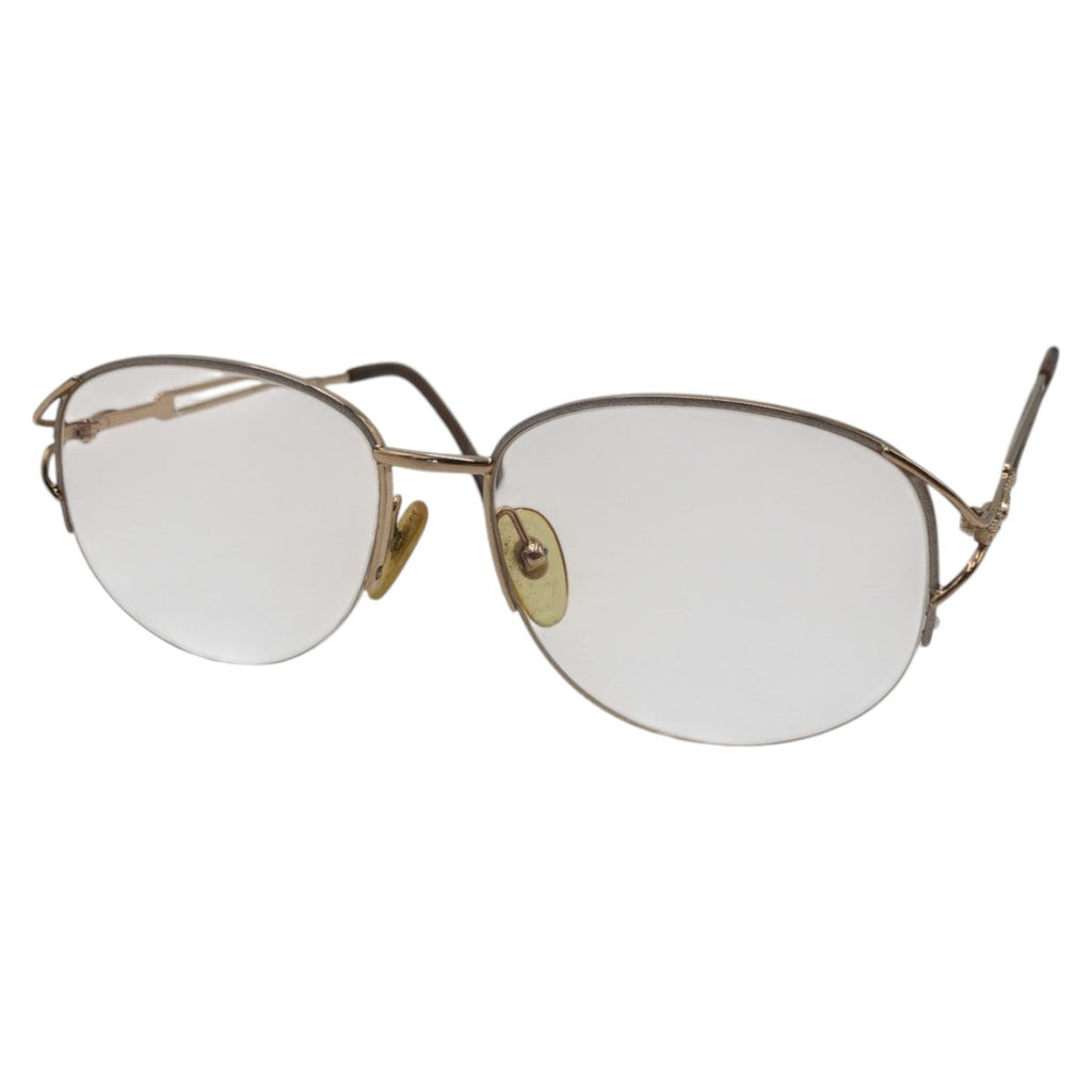 Dior CD Logo Metal Eyeglass Frame