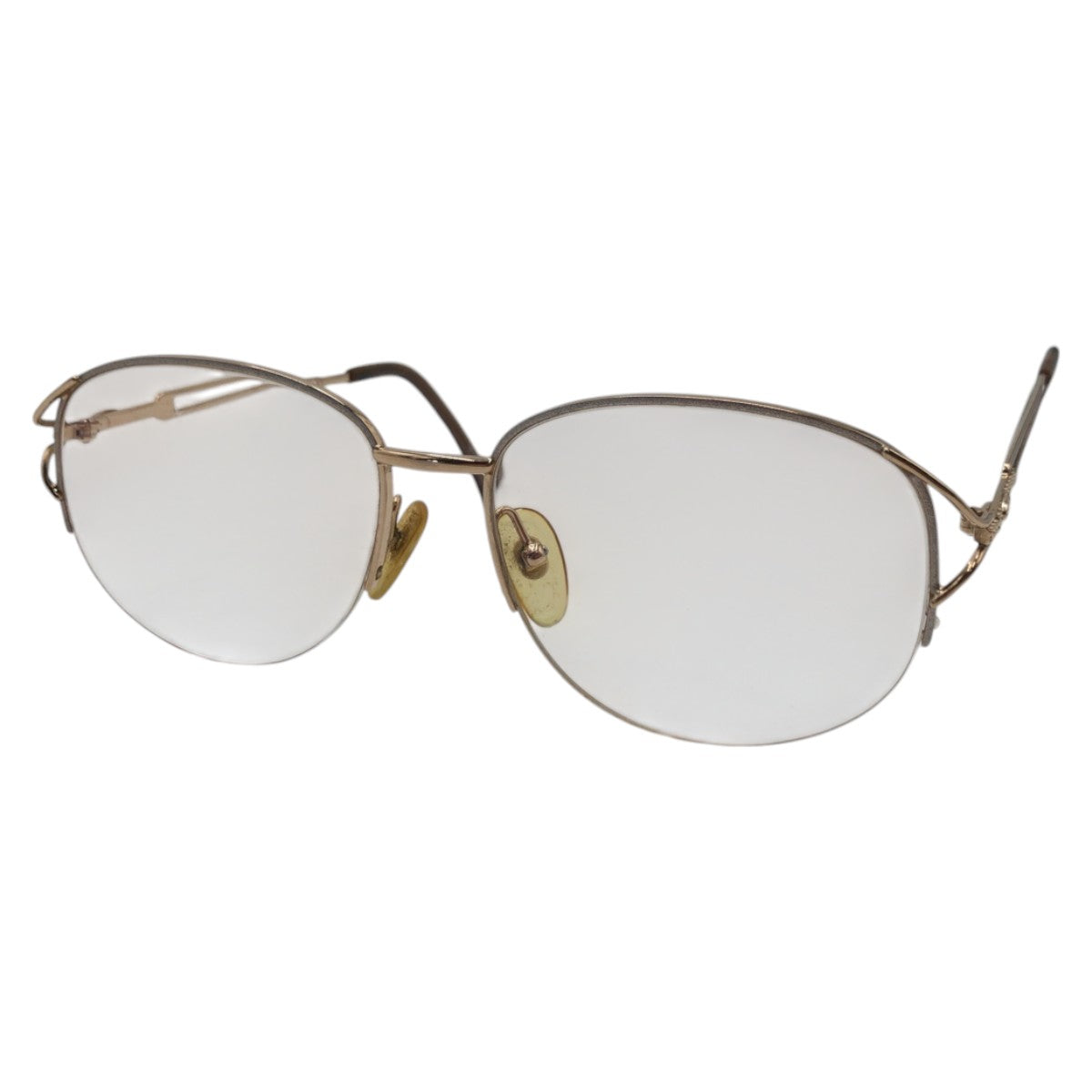 Dior CD Logo Metal Eyeglass Frame