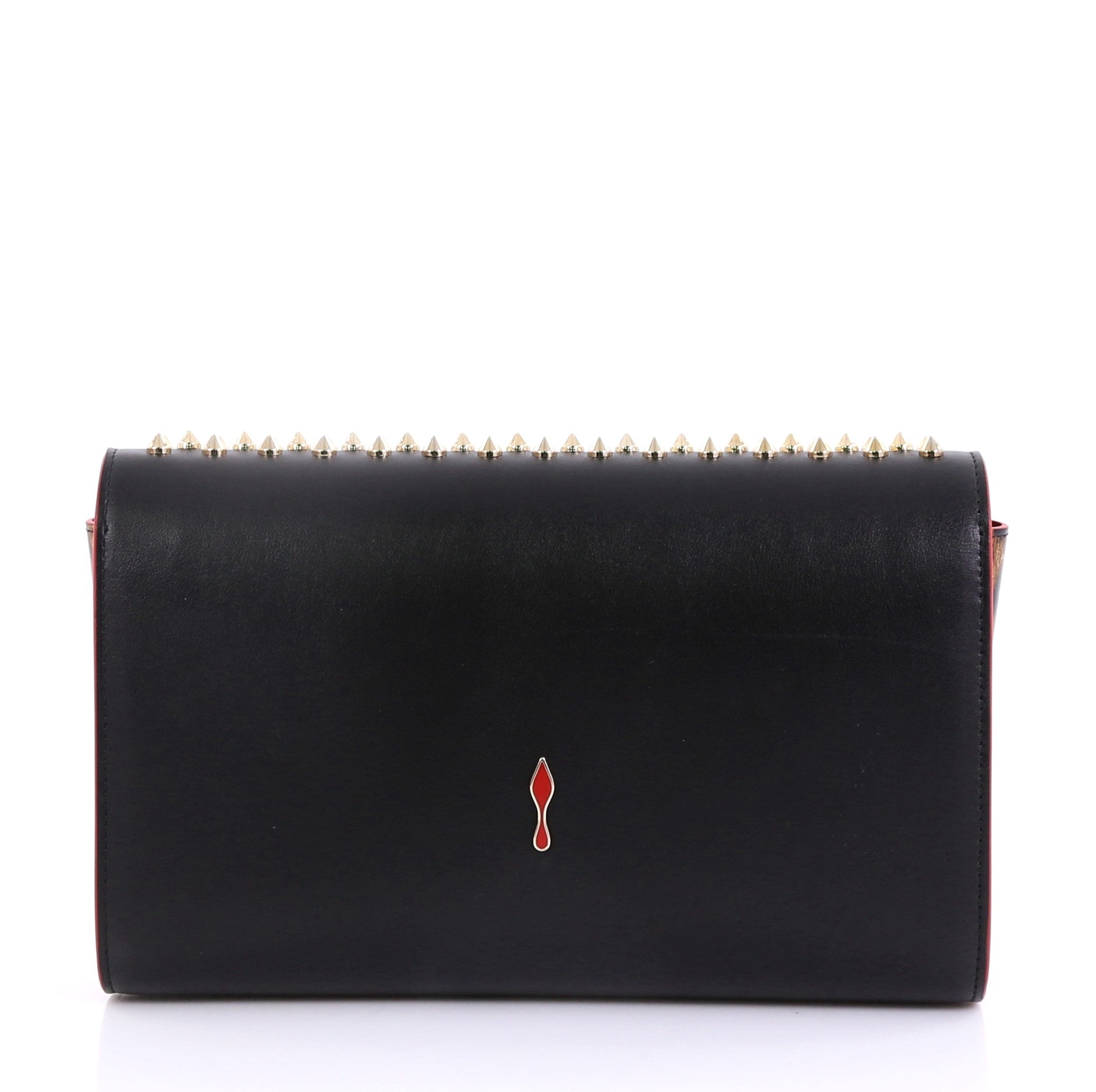 Paloma Clutch Spiked Leather