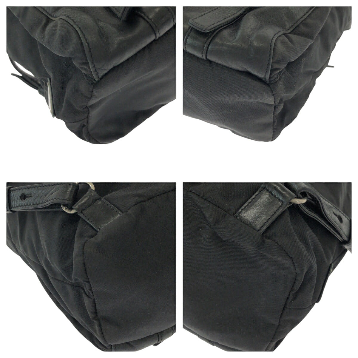 Prada Tessuto Nylon/Leather Backpack