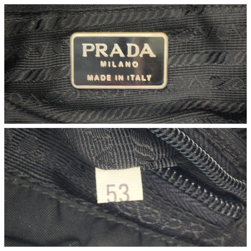 Prada Tessuto Nylon/Leather Backpack
