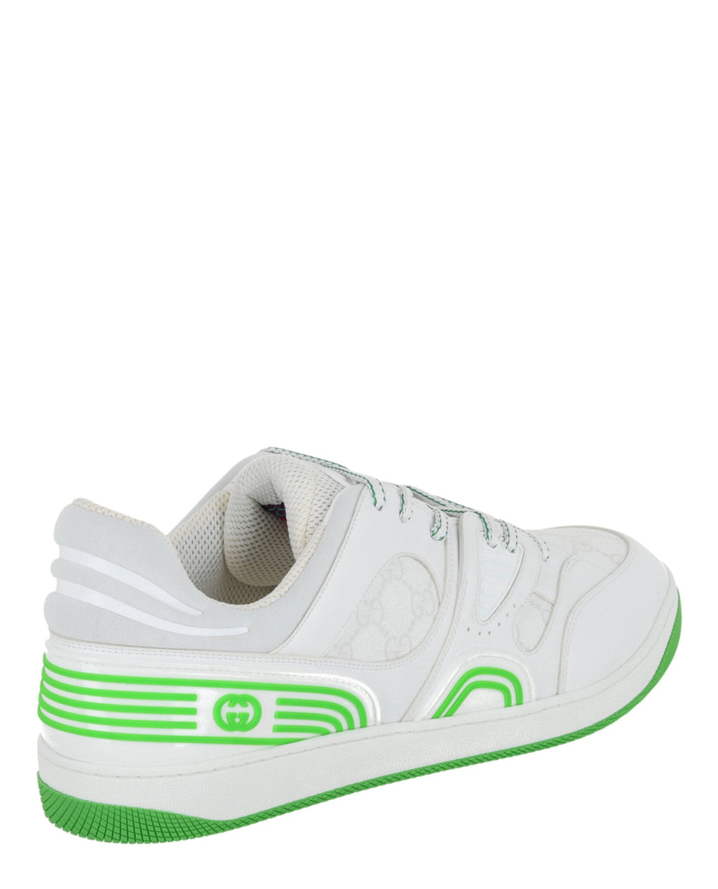 Men's Gucci Basket Leather Low-Top Sneakers