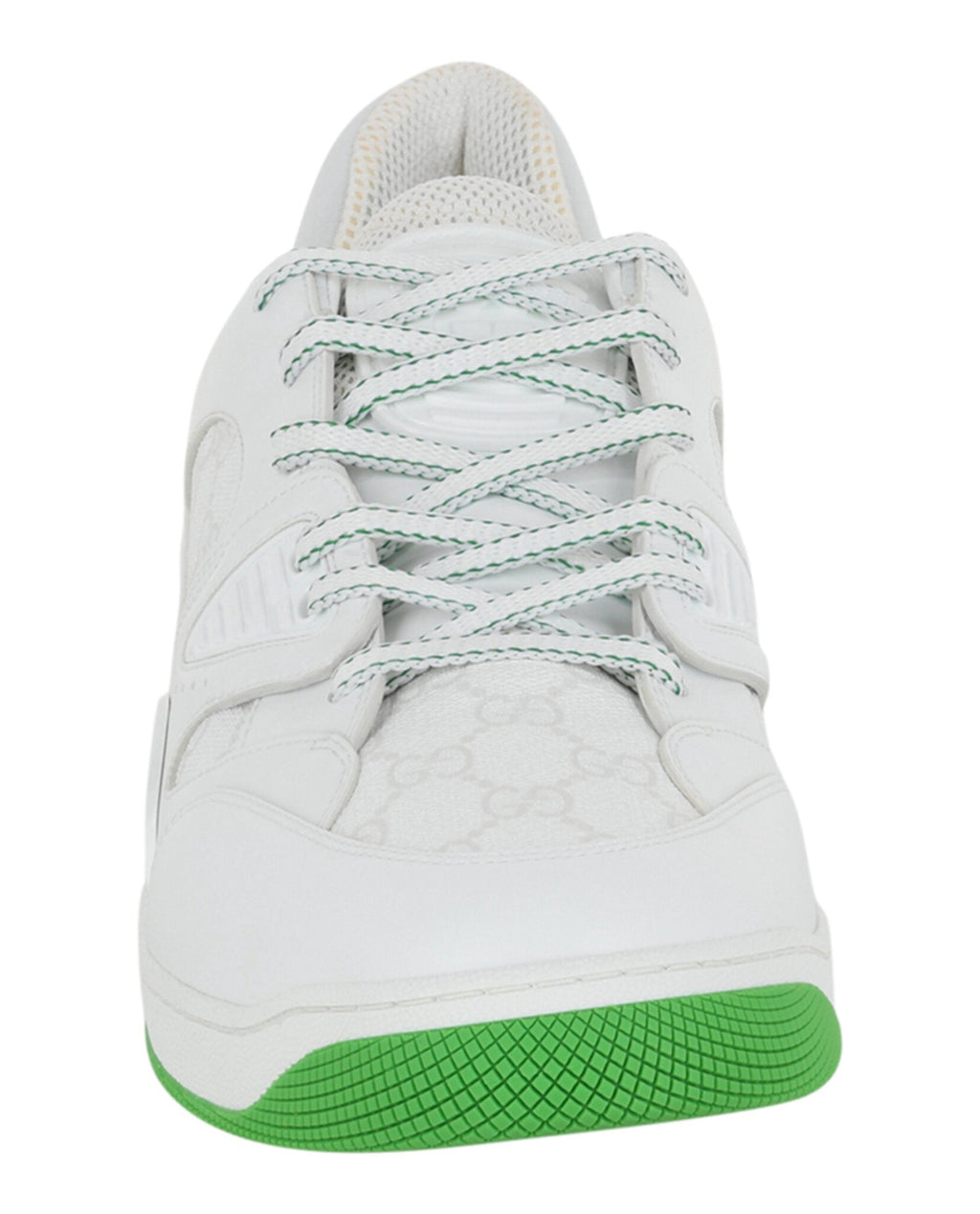 Men's Gucci Basket Leather Low-Top Sneakers