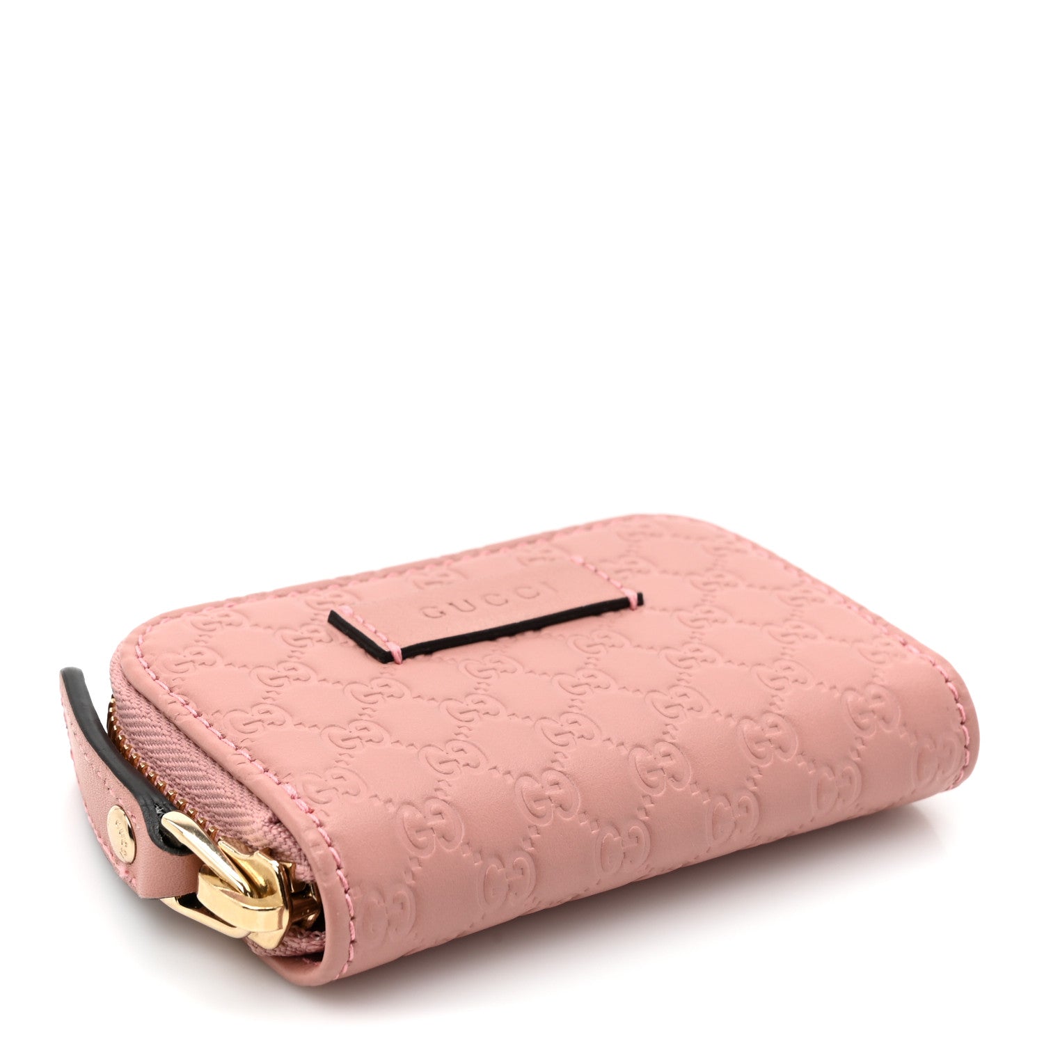 Microguccissima Zip Around  Case Soft Pink